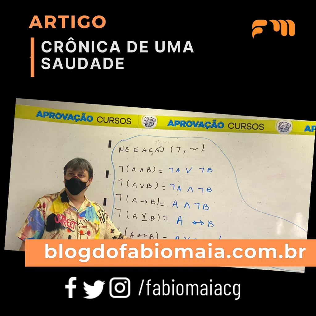 Crônica da Saudade